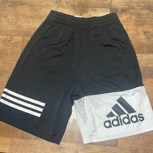 Adidas athletic shorts  boys size L